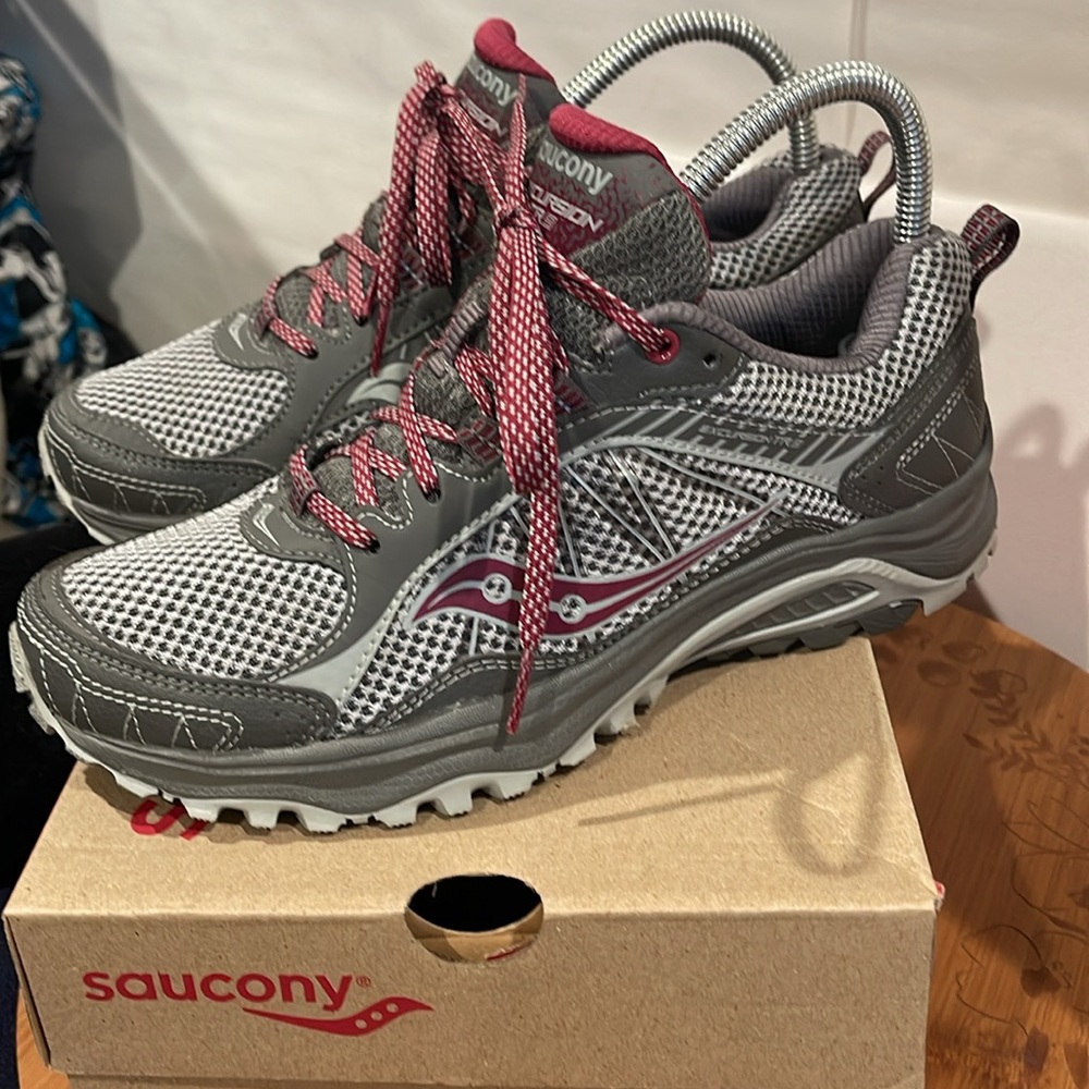 Saucony Grid Excursion Tr 9 Running Sneakers Size… - image 4